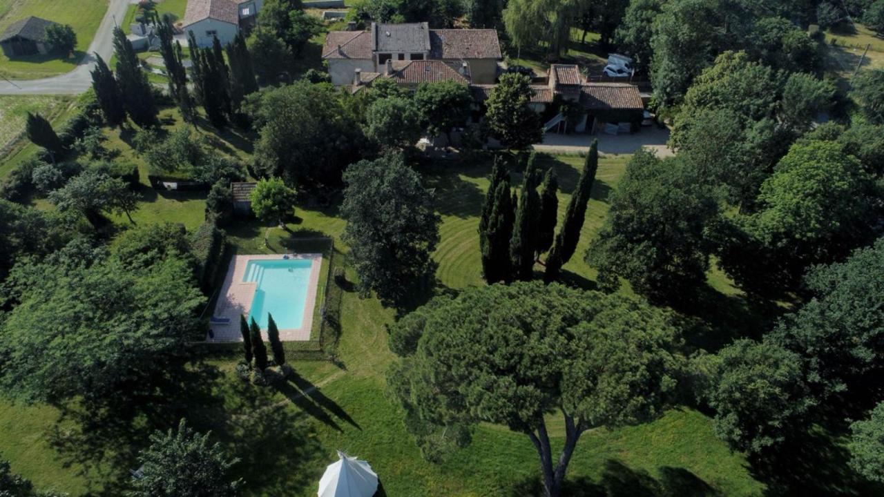 Villa Toscane - Atelier d'Artistes et B&B à 20 mn de Toulouse Azas Exterior foto
