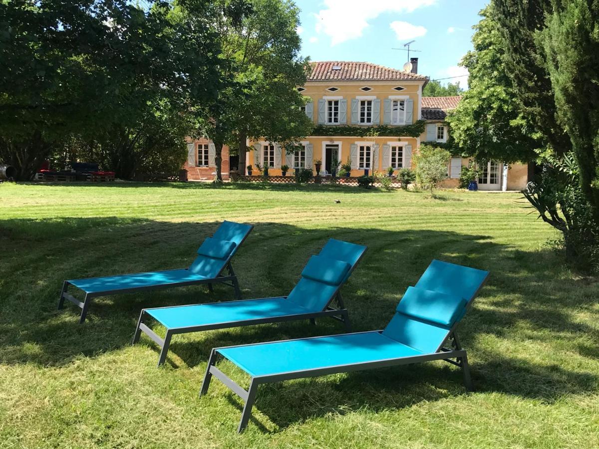 Villa Toscane - Atelier d'Artistes et B&B à 20 mn de Toulouse Azas Exterior foto