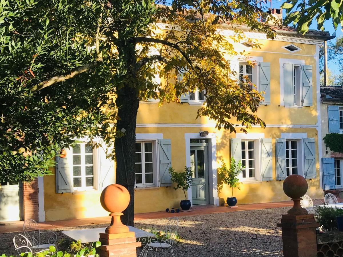 Villa Toscane - Atelier d'Artistes et B&B à 20 mn de Toulouse Azas Exterior foto