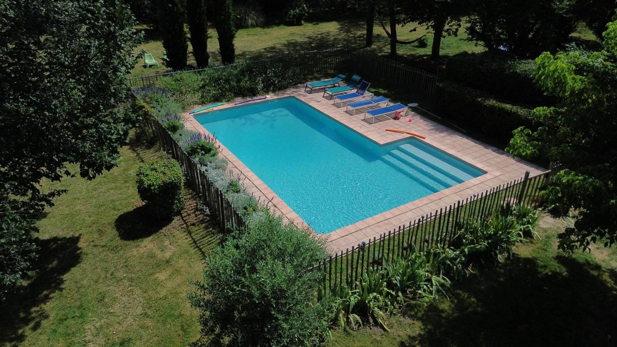 Villa Toscane - Atelier d'Artistes et B&B à 20 mn de Toulouse Azas Exterior foto